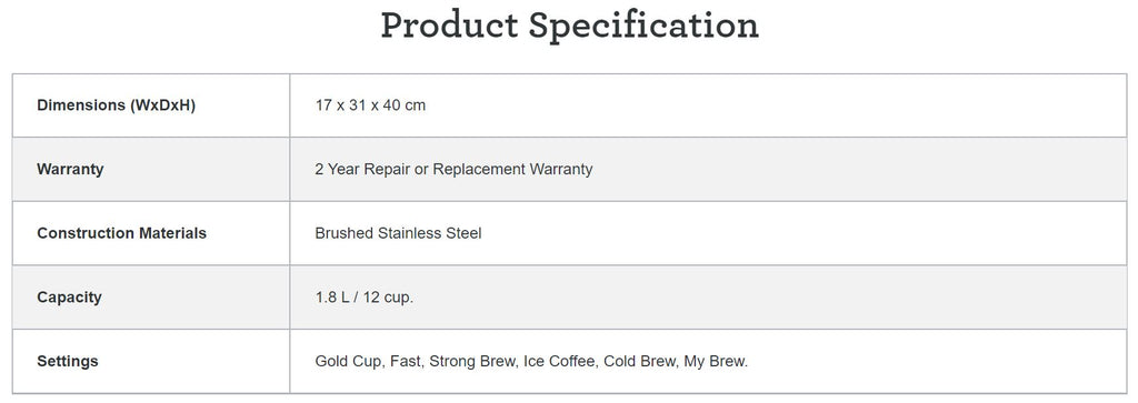 Breville Precision Brewer - ATM Pre-order available only – Stay Grounded  Cafe